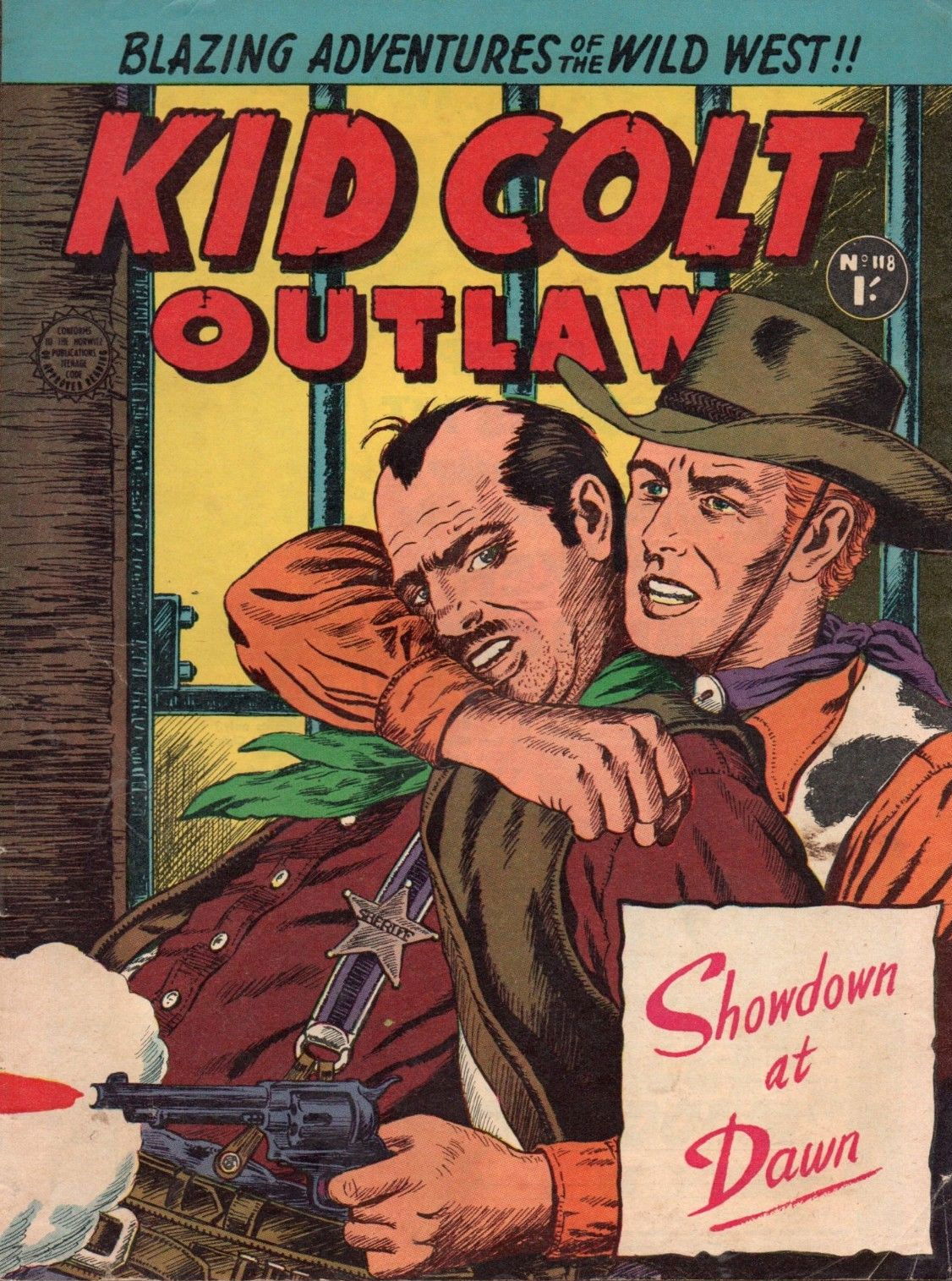 Kid Colt Outlaw (Horwitz, 1959 series) #118 (June 1961)