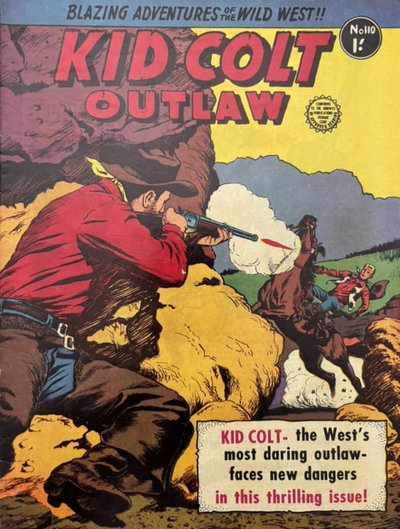 Kid Colt Outlaw  #110 ([October 1960])