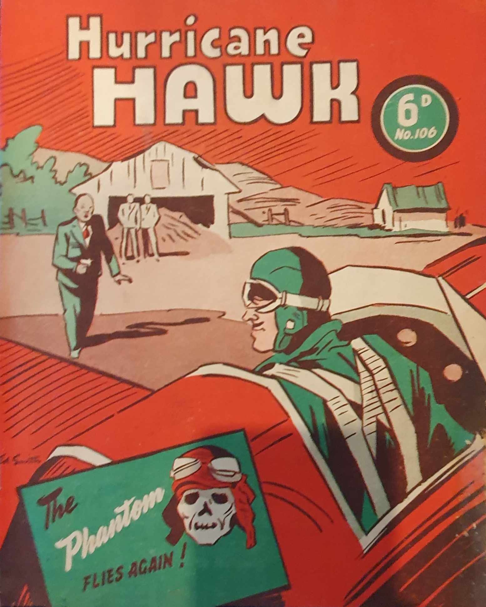 Hurricane Hawk (Southdown Press, 1947 series) #106 — The Adventures of Hurricane Hawk ([May 1948?])