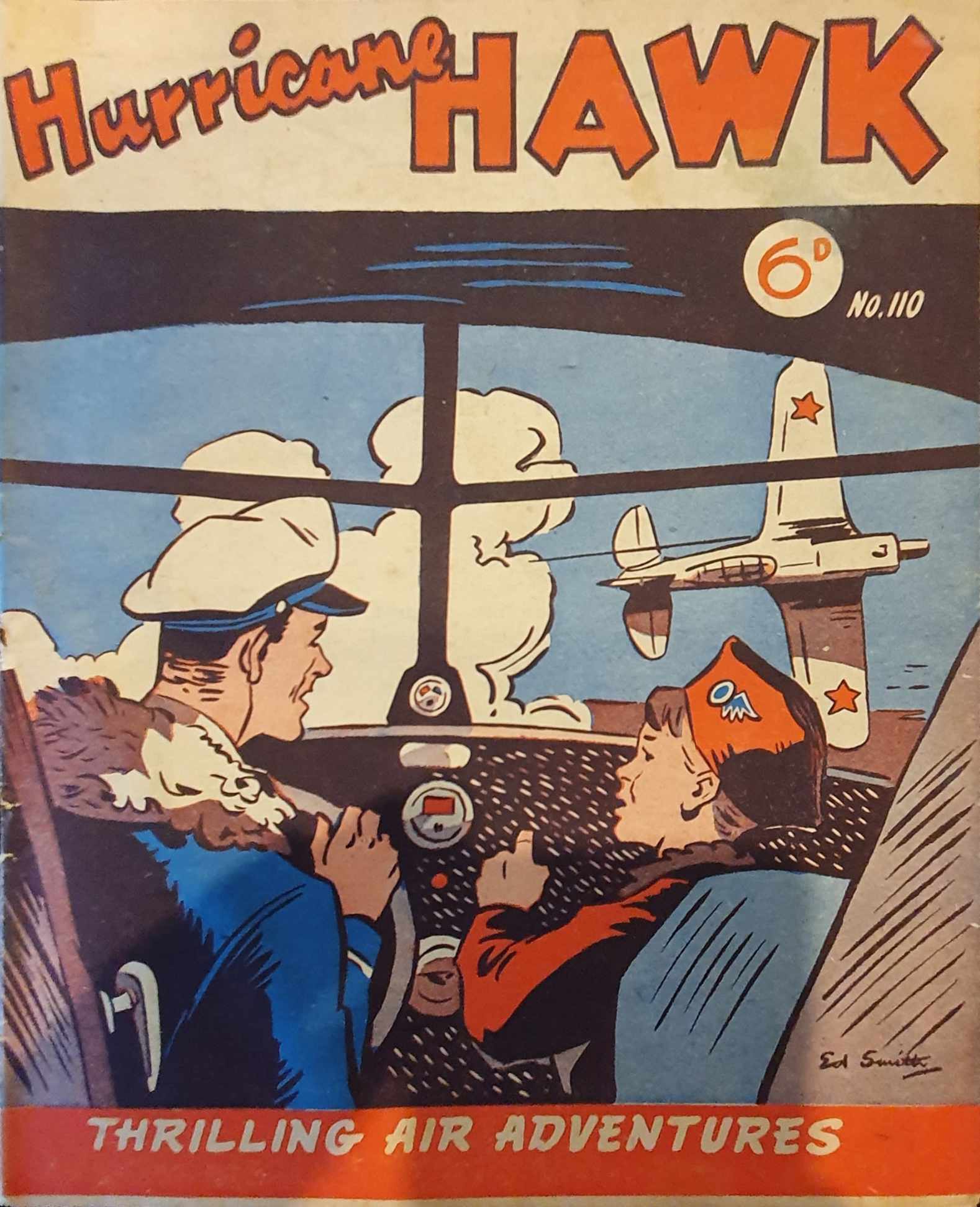Hurricane Hawk (Southdown Press, 1947 series) #110 ([September 1948?])