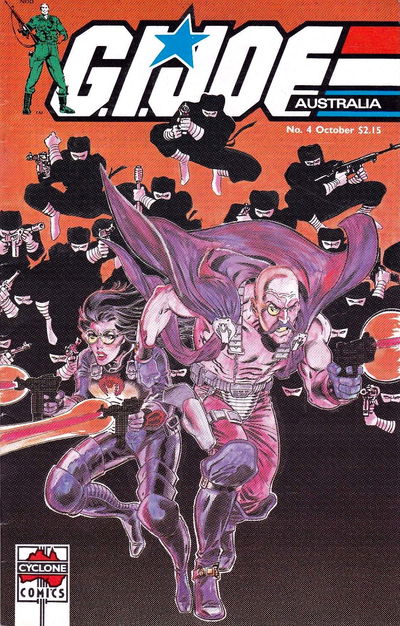 G.I. Joe Australia (Cyclone, 1988 series) #4 (October 1989)