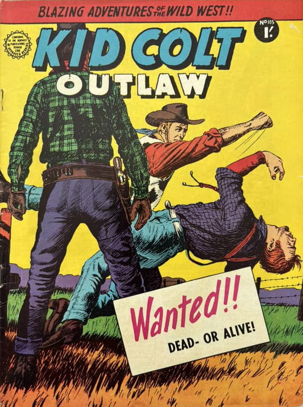 Kid Colt Outlaw (Horwitz, 1959 series) #105 ([May 1960?])