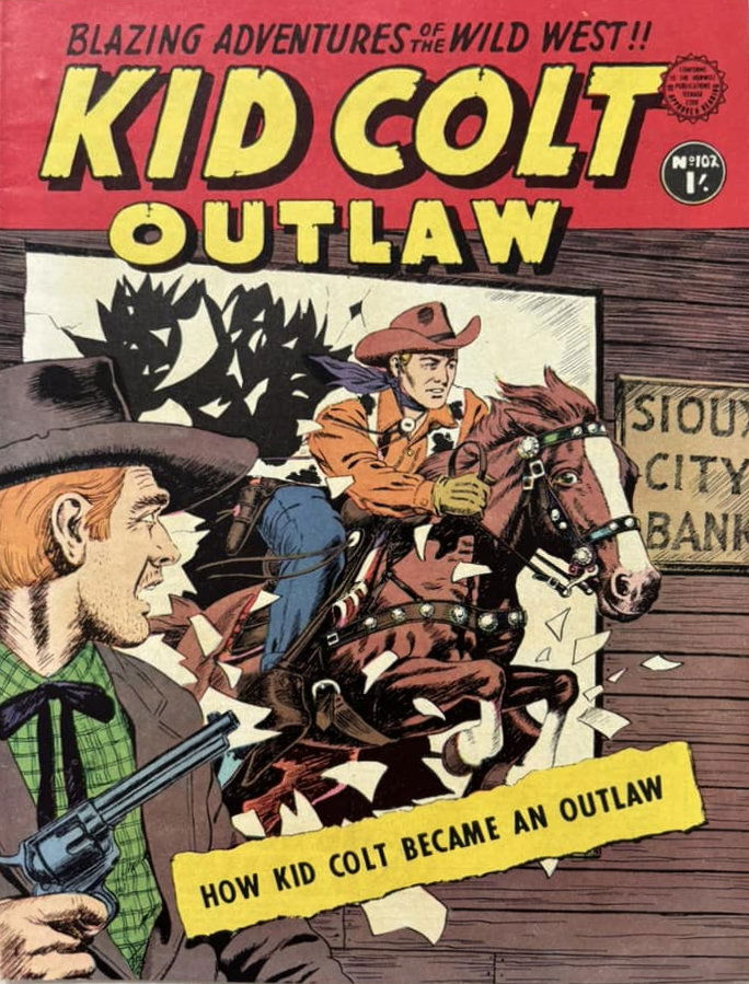 Kid Colt Outlaw (Horwitz, 1959 series) #102 ([February 1960?])