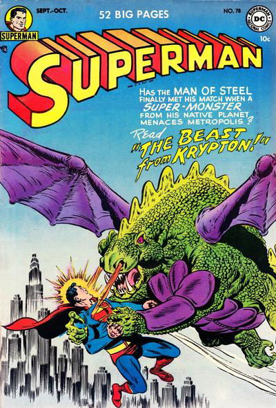 Superman (DC, 1939 series) #78 September-October 1952