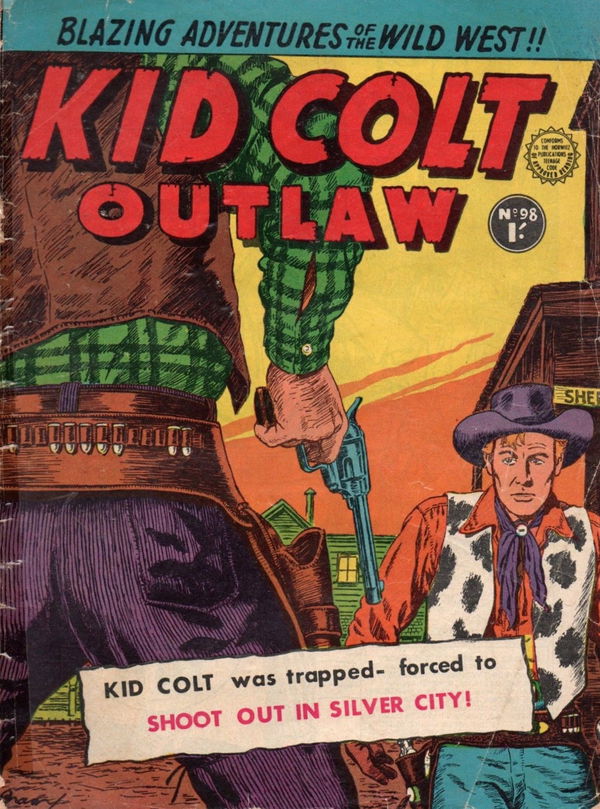 Kid Colt Outlaw (Horwitz, 1959 series) #98 ([October 1959?])