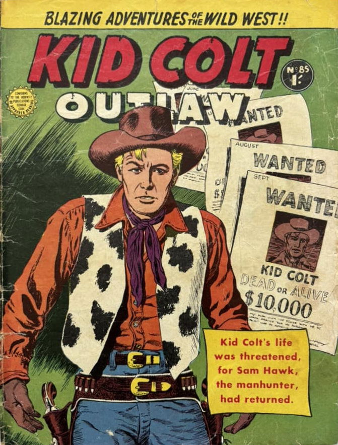 Kid Colt Outlaw (Horwitz, 1955 series) #85 ([November 1958?])