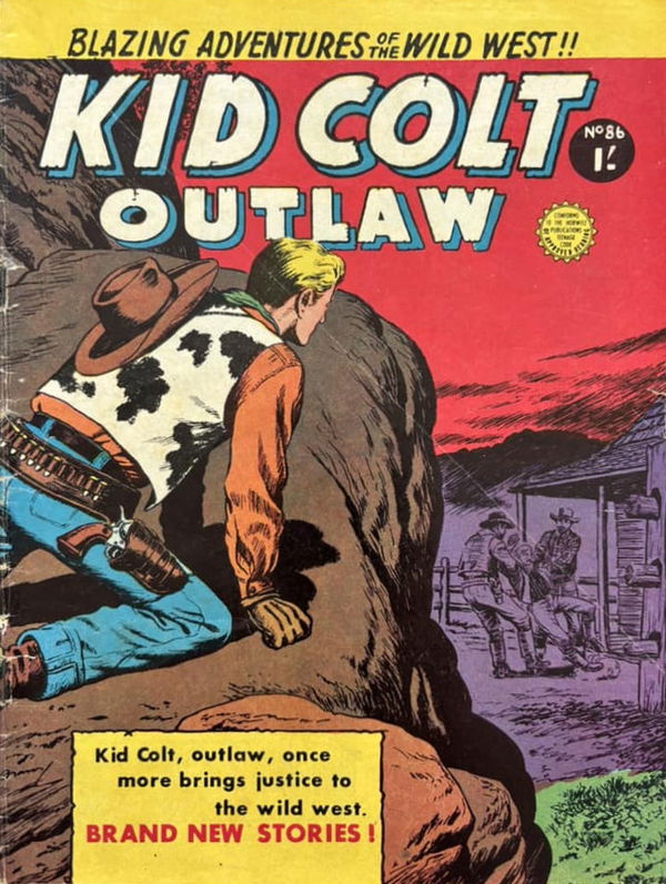 Kid Colt Outlaw (Horwitz, 1955 series) #86 ([December 1958?])