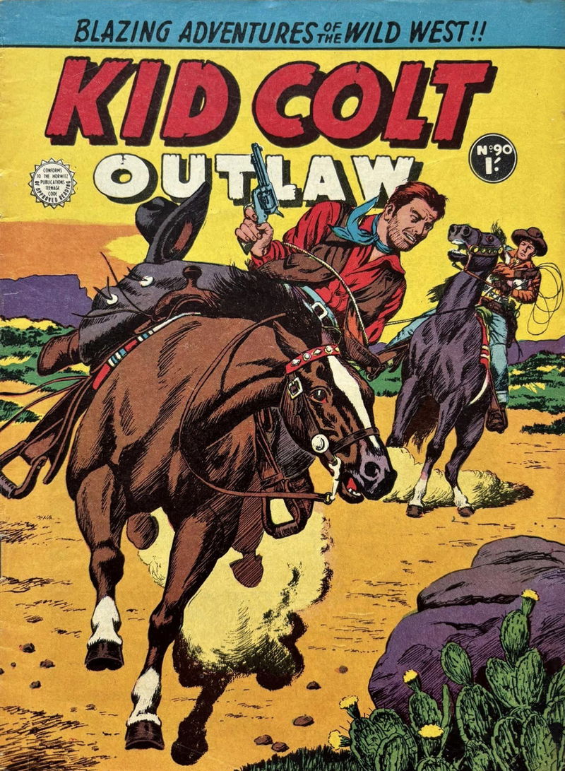 Kid Colt Outlaw (Horwitz, 1955 series) #90 ([April 1959])