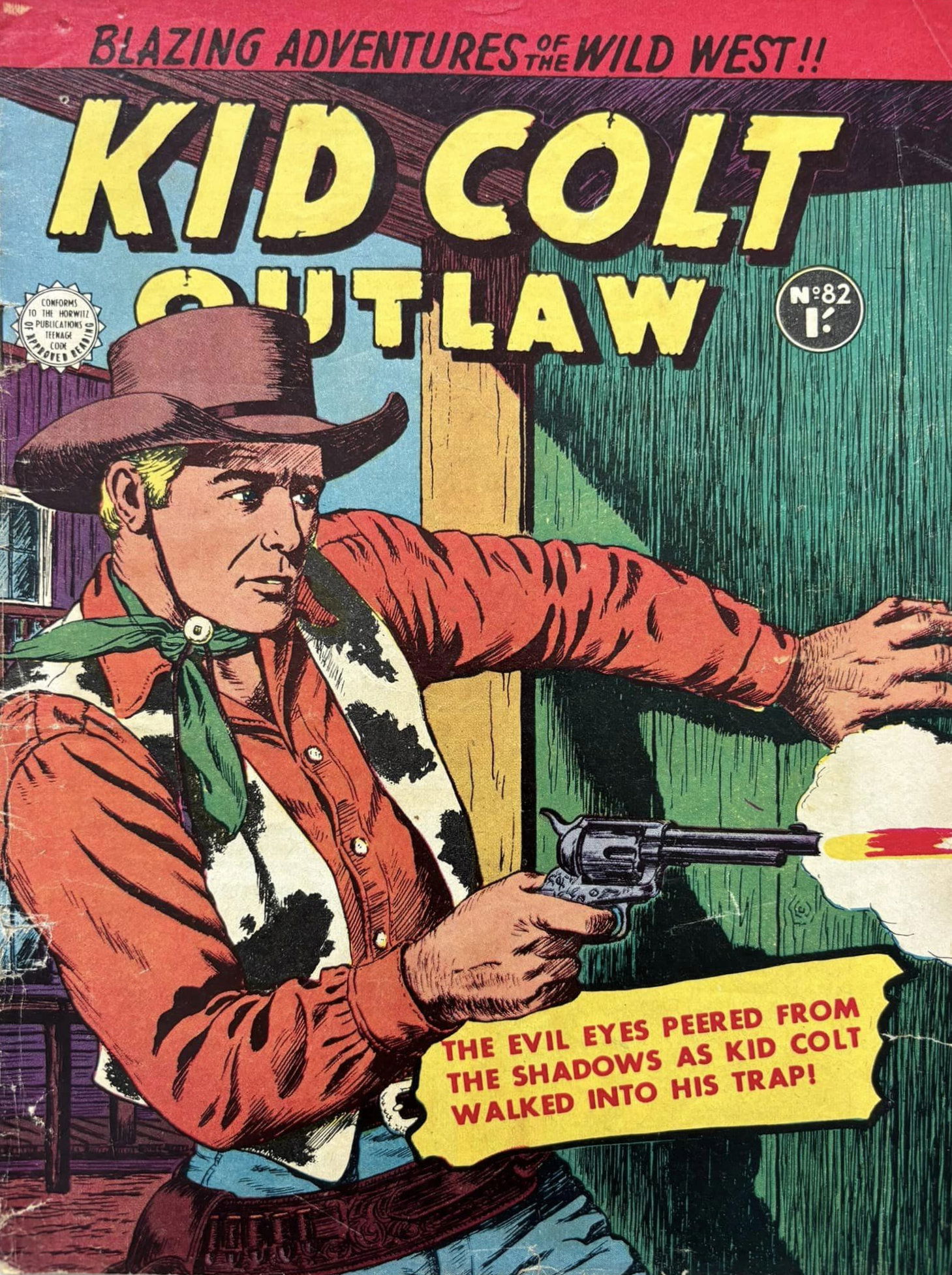 Kid Colt Outlaw (Horwitz, 1955 series) #82 ([August 1958?])