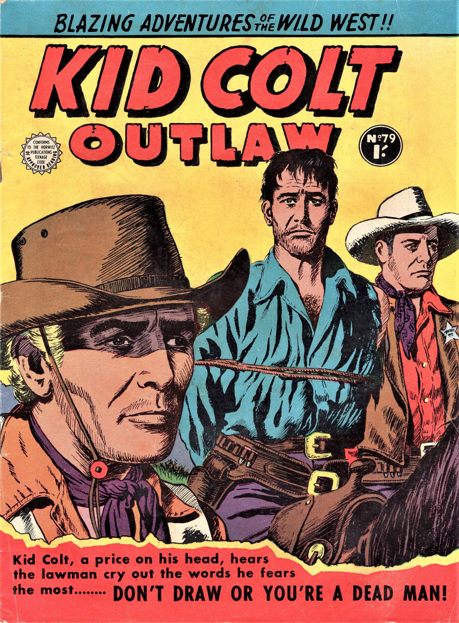 Kid Colt Outlaw (Horwitz, 1955 series) #79 ([May 1958?])