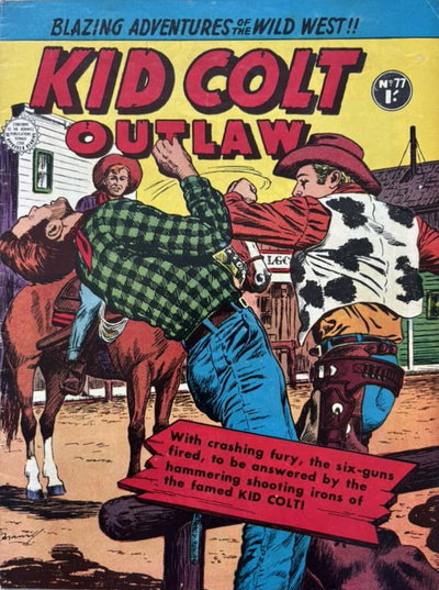 Kid Colt Outlaw  #77 ([March 1958])