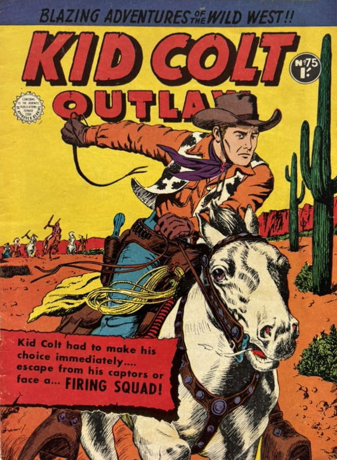 Kid Colt Outlaw (Horwitz, 1955 series) #75 ([January 1958?])