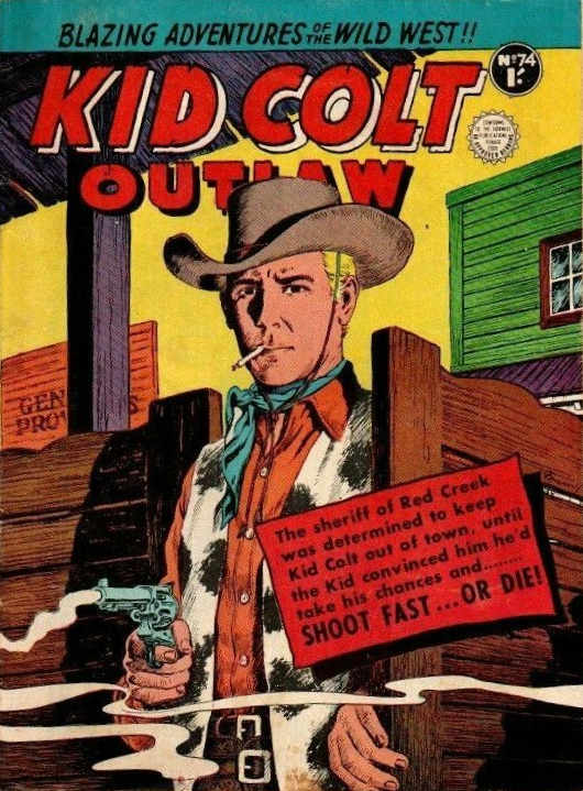Kid Colt Outlaw (Horwitz, 1955 series) #74 ([December 1957?])