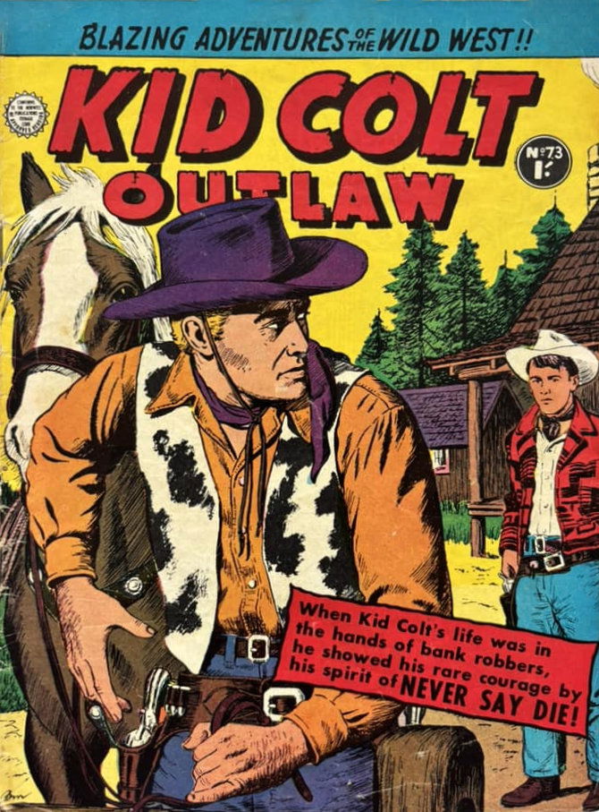Kid Colt Outlaw (Horwitz, 1955 series) #73 ([November 1957?])