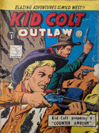 Kid Colt Outlaw (Horwitz, 1955 series) #63 ([January 1957?])