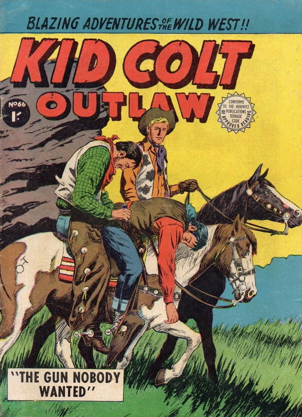 Kid Colt Outlaw (Horwitz, 1955 series) #66 ([April 1957?])