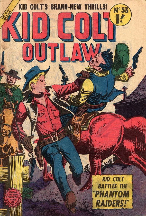 Kid Colt Outlaw (Horwitz, 1955 series) #53 ([March 1956?])