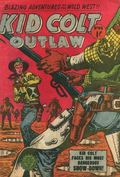 Kid Colt Outlaw (Horwitz, 1955 series) #49