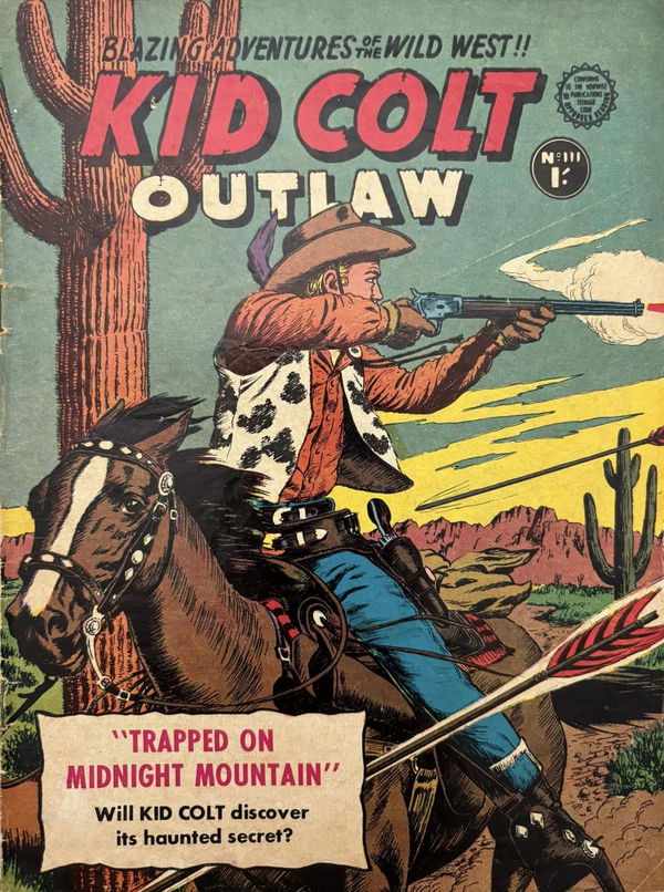 Kid Colt Outlaw (Horwitz, 1959 series) #111 ([November 1960])