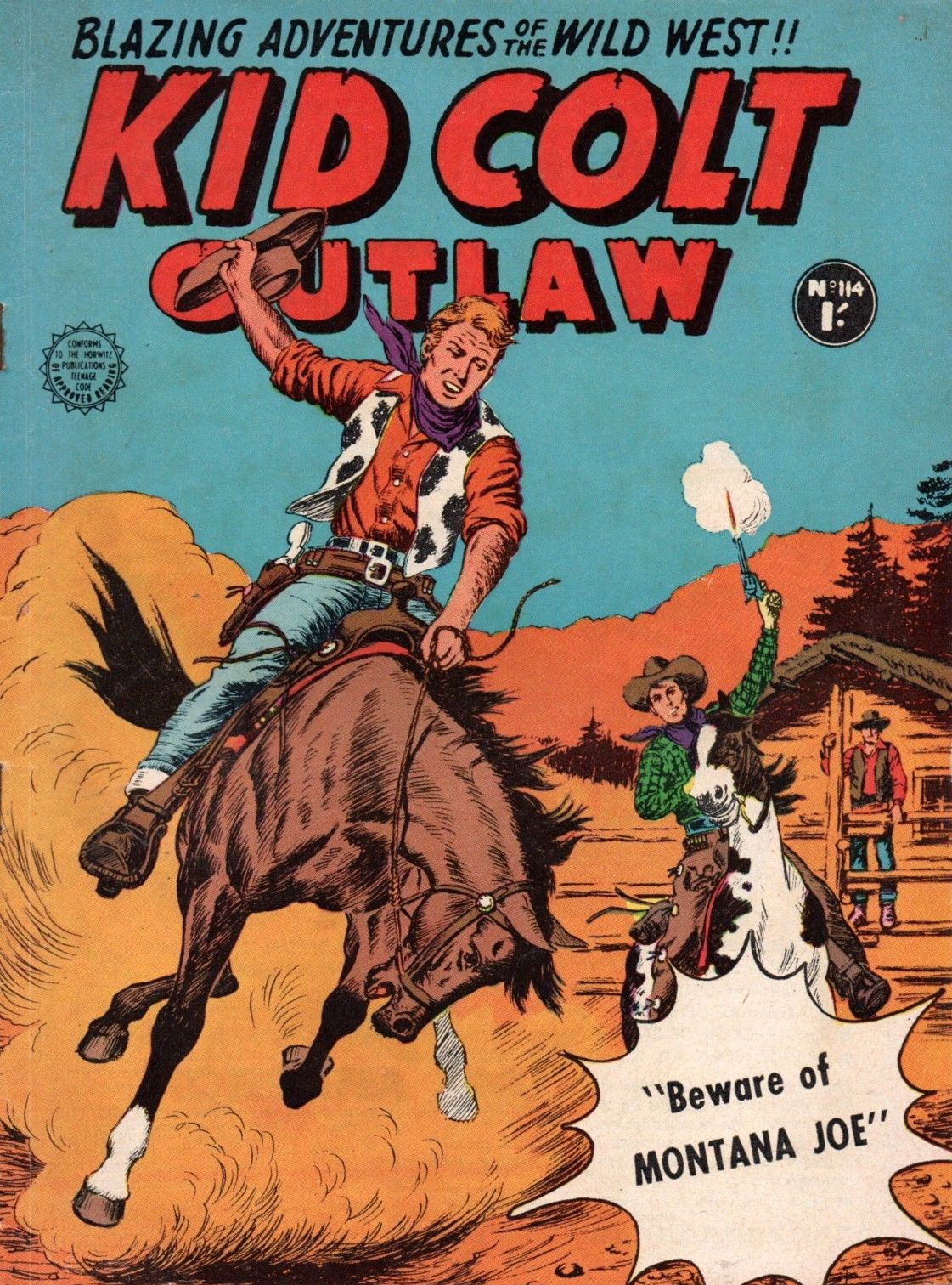 Kid Colt Outlaw (Horwitz, 1959 series) #114 ([February 1961])
