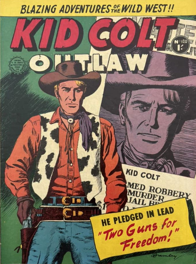 Kid Colt Outlaw (Horwitz, 1959 series) #120 ([August 1961?])