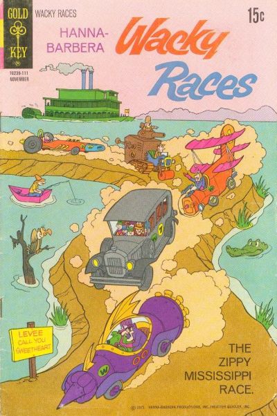 Hanna-Barbera Wacky Races  #5 (November 1971)