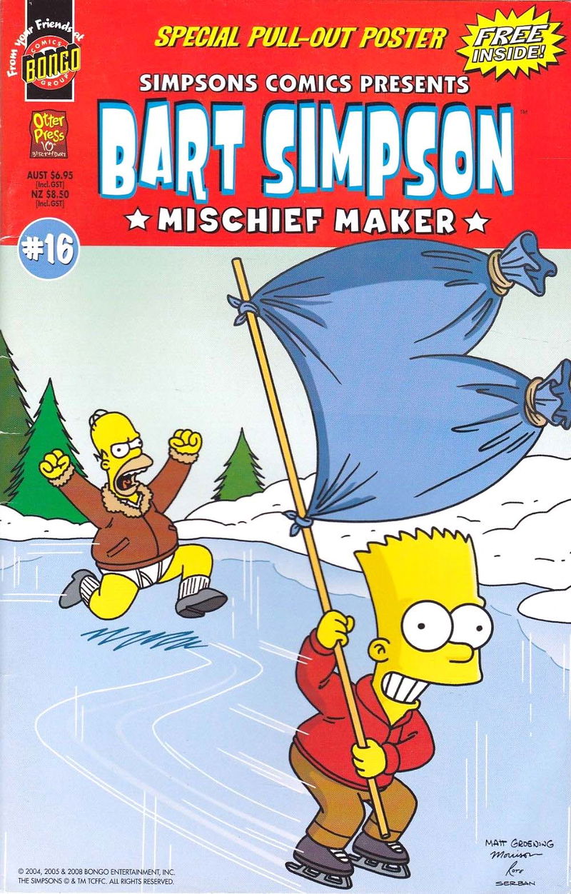 Simpsons Comics Presents Bart Simpson (Otter Press, 2000? series) #16 (2008)