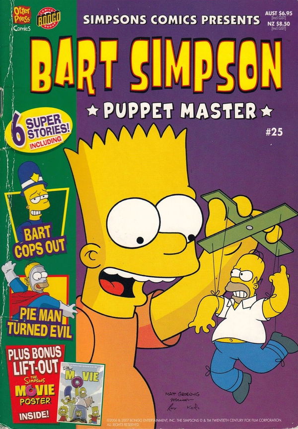 Simpsons Comics Presents Bart Simpson (Otter Press, 2000? series) #25 ([2007?])