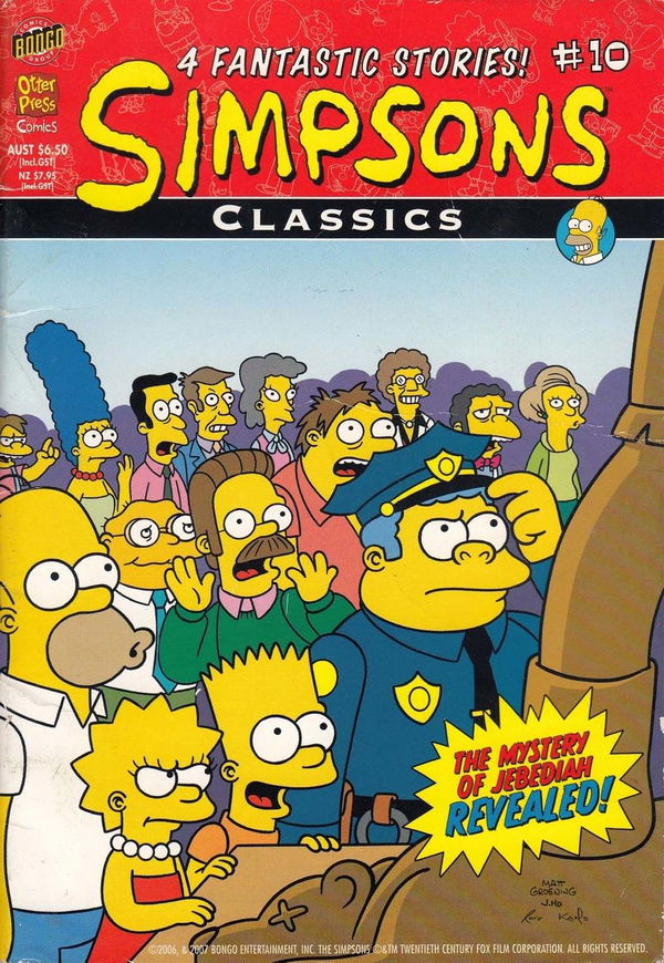 Simpsons Classics (Otter Press, 2005? series) #10 (2007)