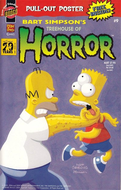 Bart Simpson's Treehouse of Horror (Otter Press, 1995? series) #9 (2009)