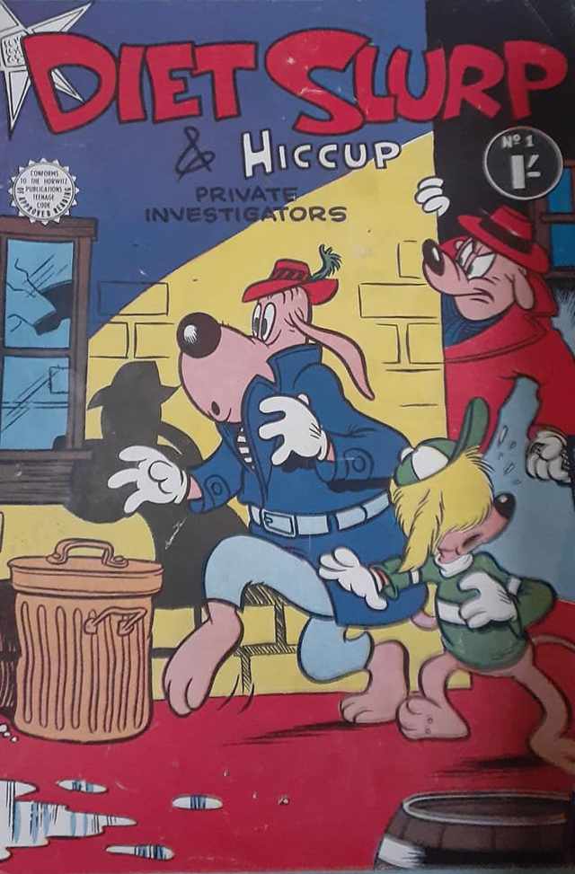 Diet Slurp & Hiccup Private Investigators (Horwitz, 1958? series) #1 ([December 1956?])