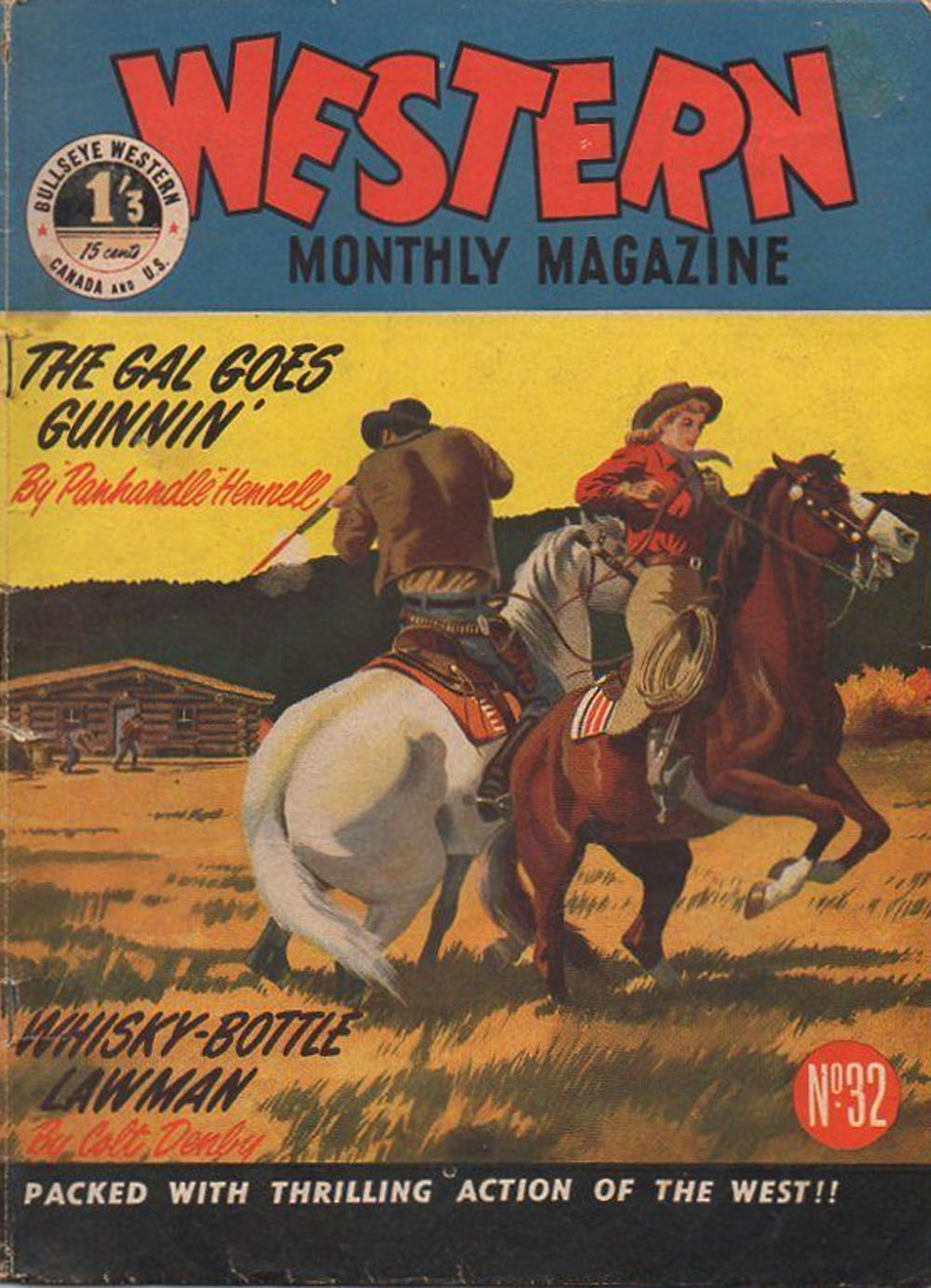 Bullseye Western Monthly Magazine (AGP, 1949 series) #32 ([April 1952?])