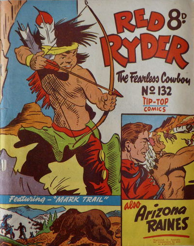 Red Ryder the Fearless Cowboy (Southdown Press, 1945 series) #132 ([April 1952?])