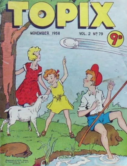 The New Topix (Catholic Press, 1955 series) #79 (November 1958)