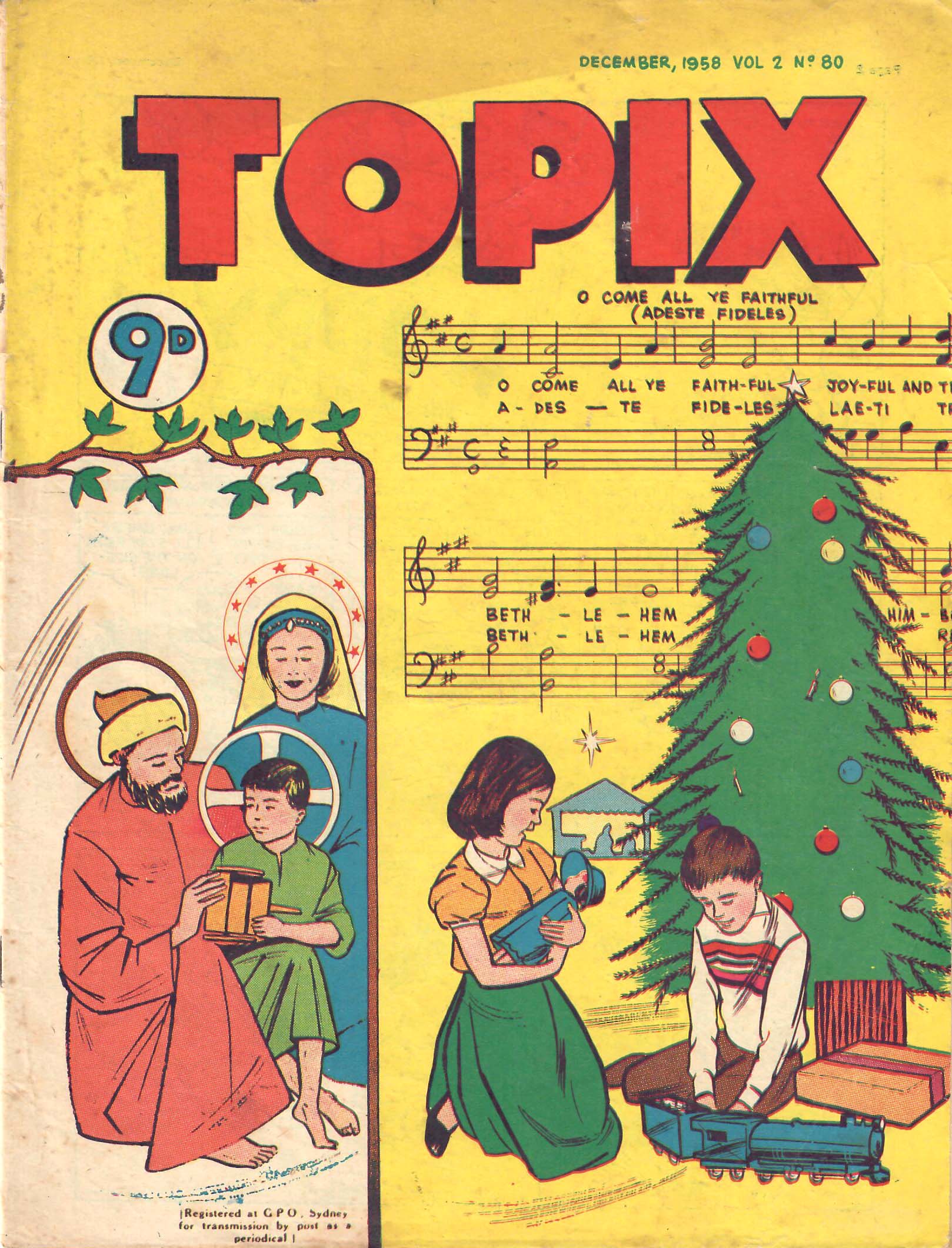 The New Topix (Catholic Press, 1955 series) v2#80 (December 1958)