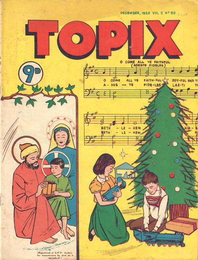 The New Topix (Catholic Press, 1955 series) v2#80 December 1958