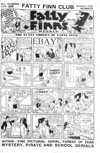 Fatty Finn's Weekly  v1#11 (4 August 1934)