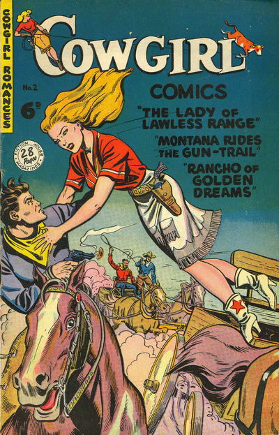 Cowgirl Romances (HJ Edwards, 1950? series) #2 [November 1950?]