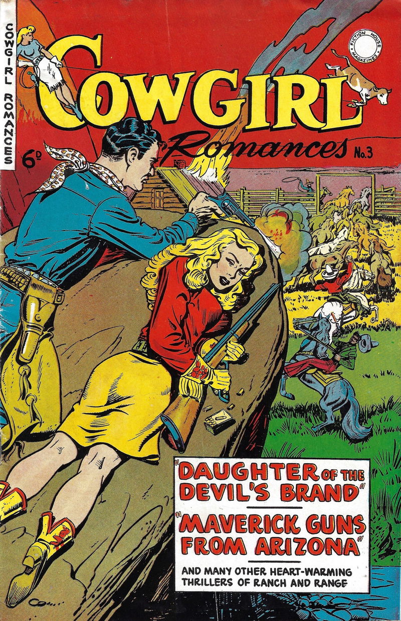 Cowgirl Romances (HJ Edwards, 1950? series) #3 — Cowgirl Romances ([1950?])