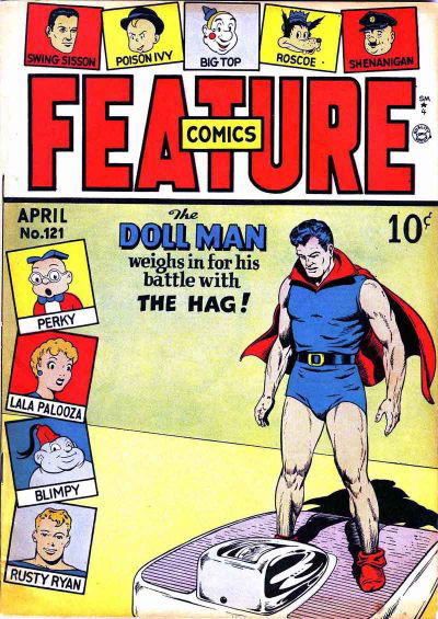 Feature Comics (Quality, 1939 series) #121 April 1948