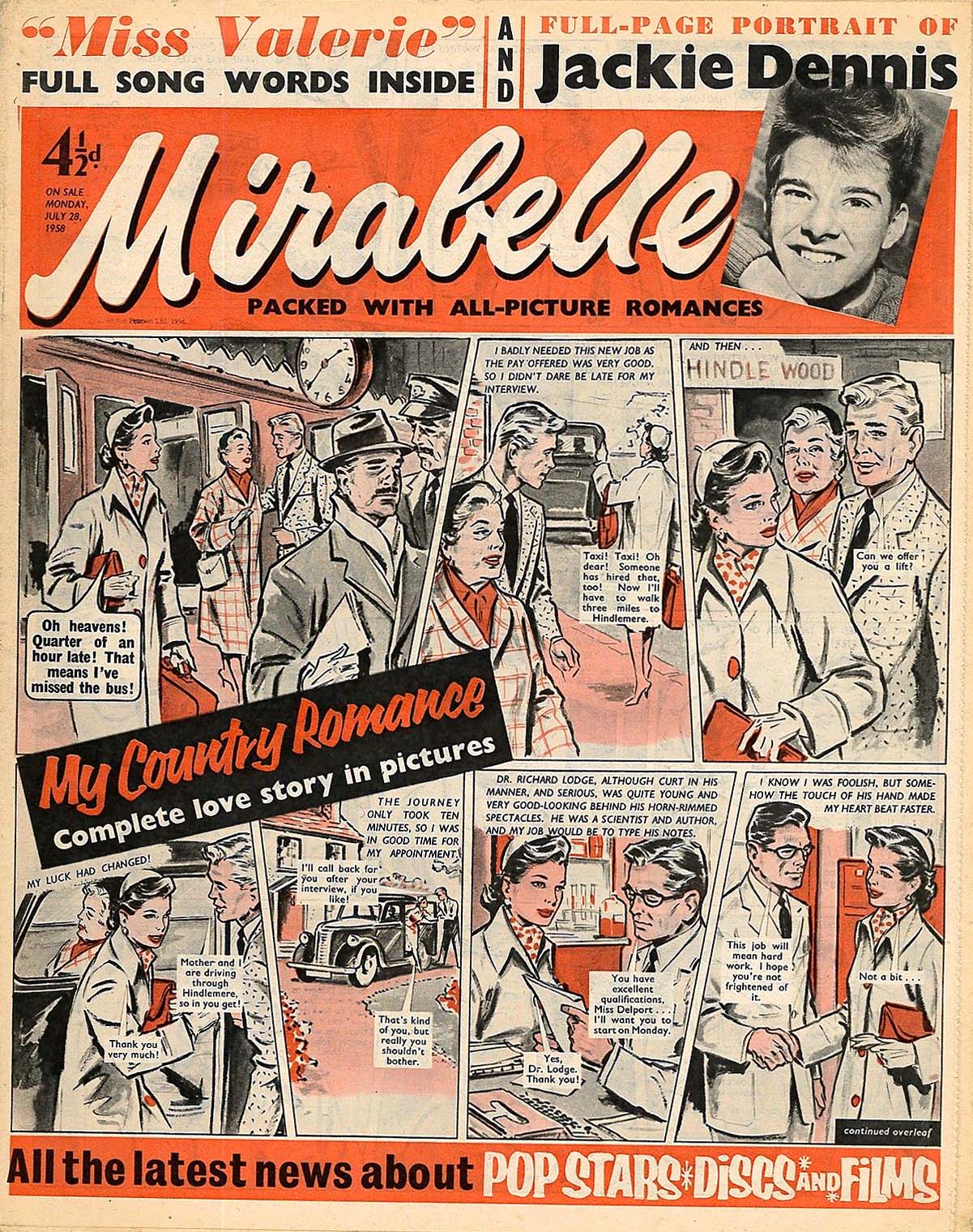 Mirabelle (Pearson, 1956 series) 28 July 1958 (28 July 1958)
