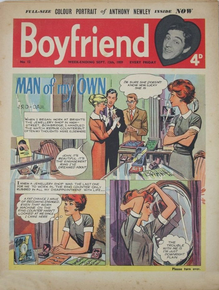 Boyfriend (City Magazines, 1959 series) #12 (12 September 1959)