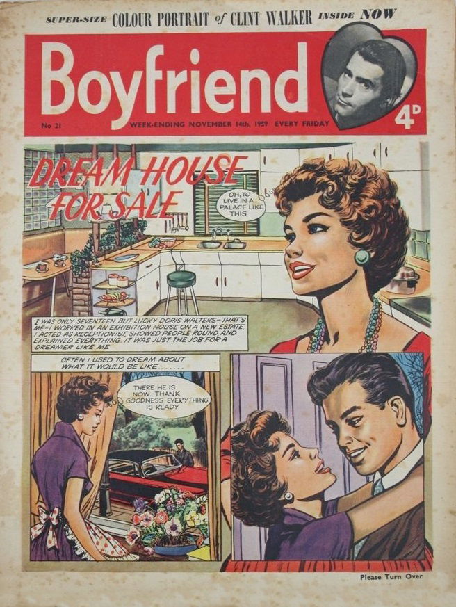 Boyfriend (City Magazines, 1959 series) #21 (14 November 1959)