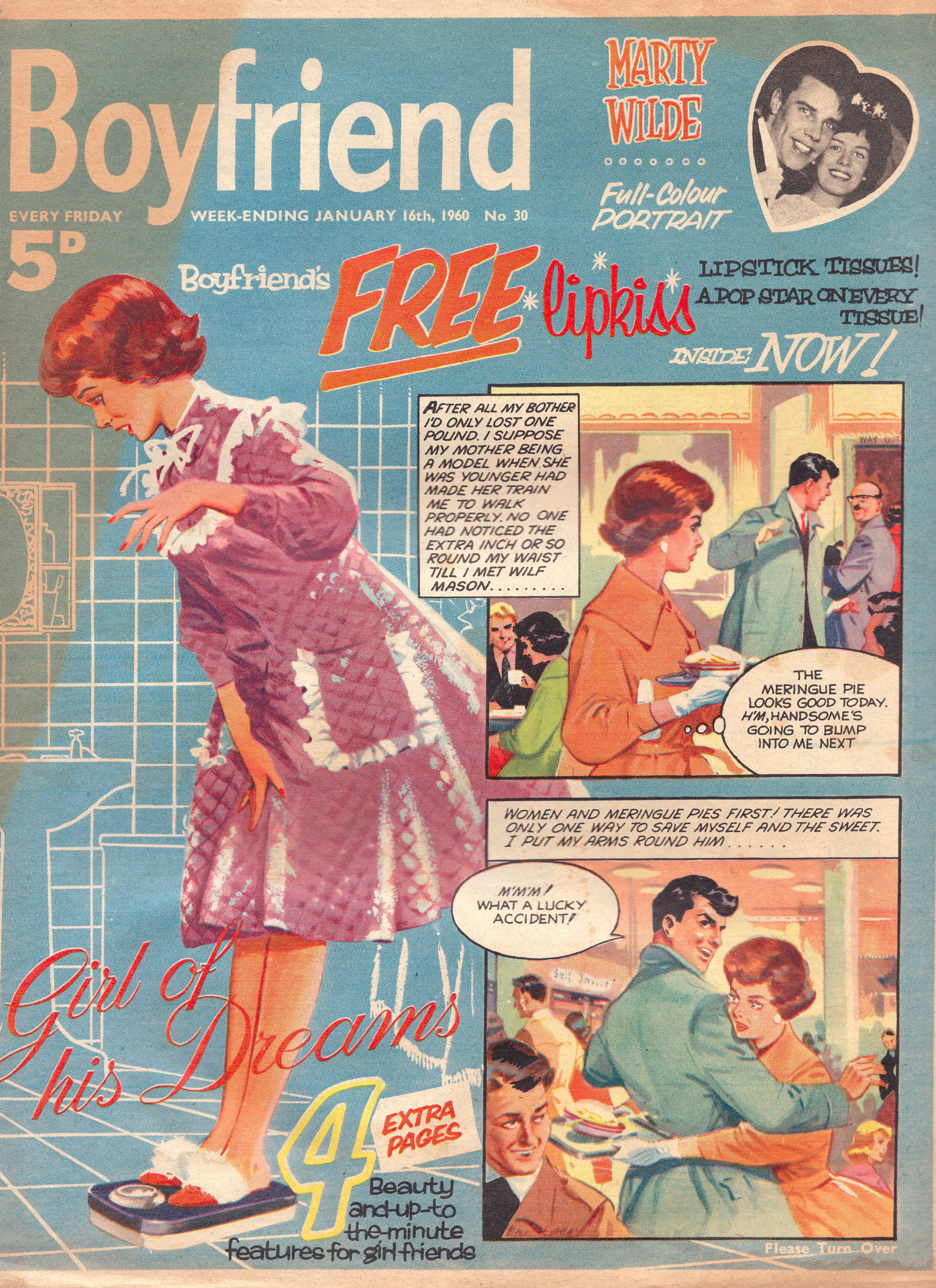Boyfriend (City Magazines, 1959 series) #30 (16 January 1960)