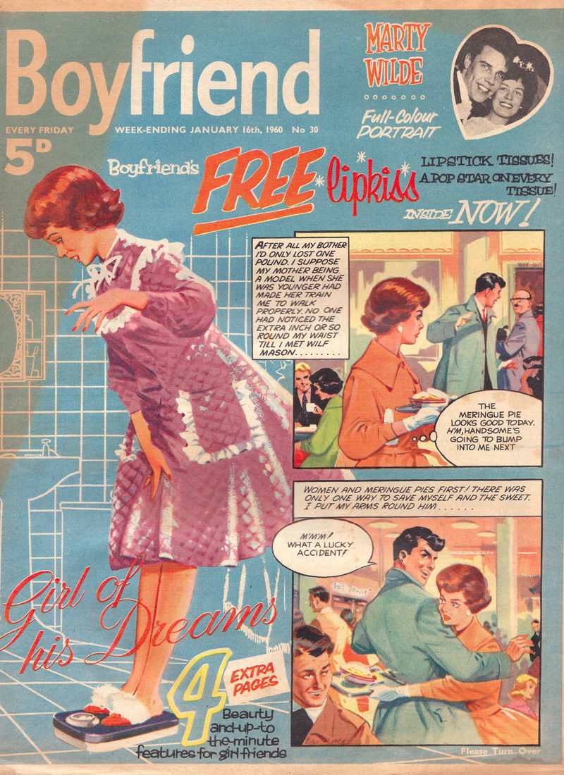 Boyfriend (City Magazines, 1959 series) #30 (16 January 1960)