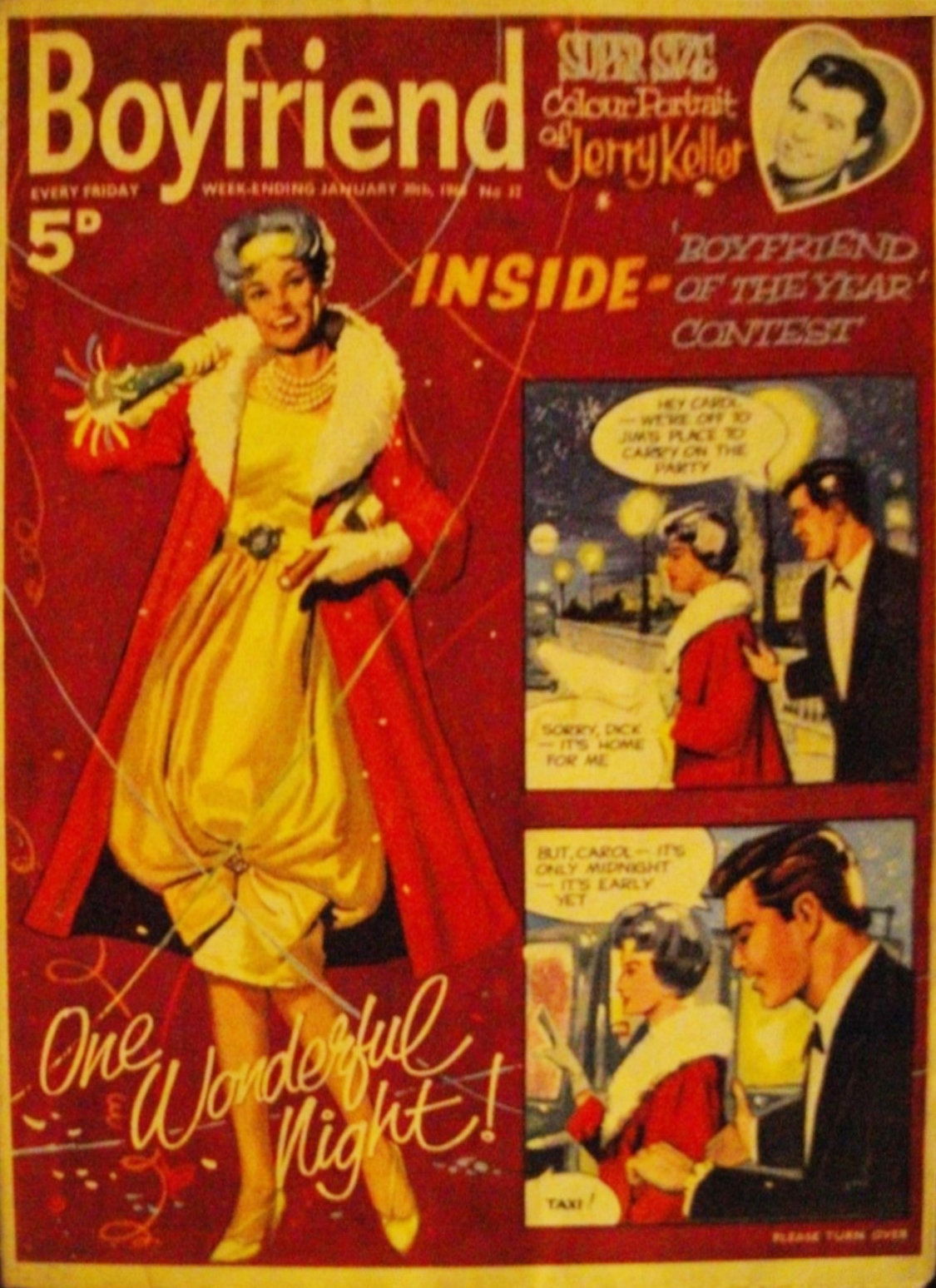 Boyfriend (City Magazines, 1959 series) #32 (January 30th, 1960)