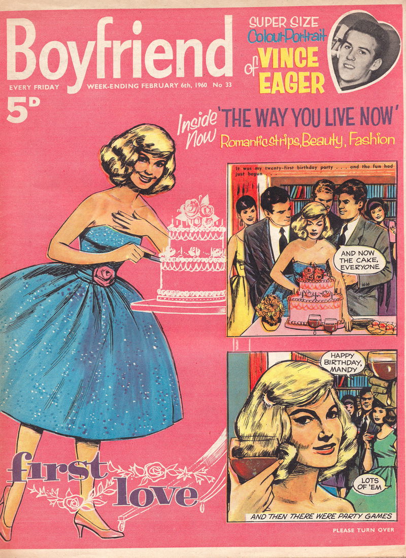 Boyfriend (City Magazines, 1959 series) #33 (6 February 1960)