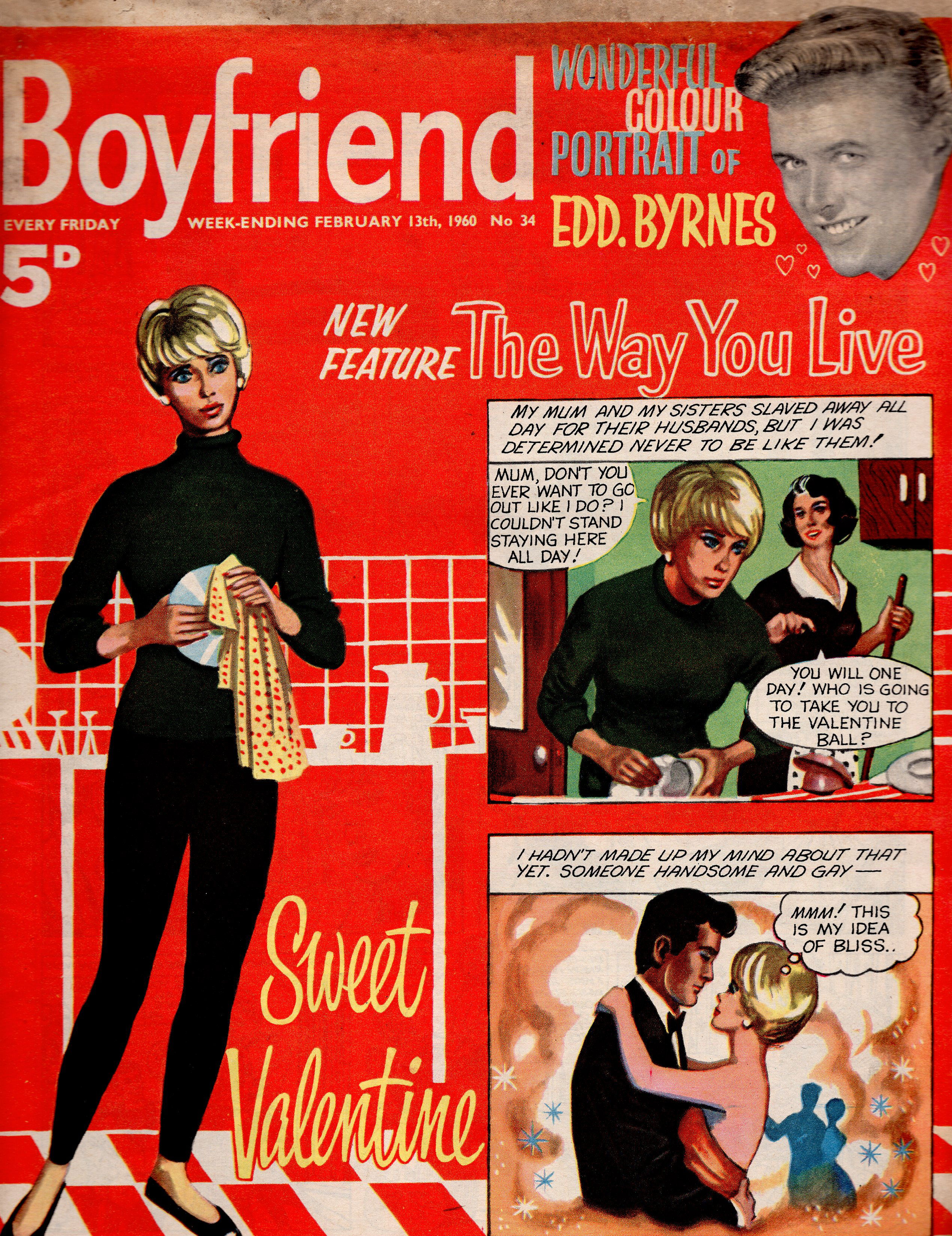 Boyfriend (City Magazines, 1959 series) #34 (13 February 1960)