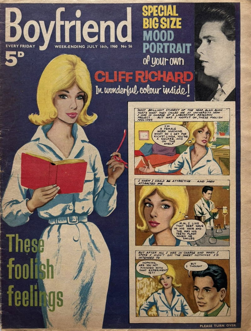 Boyfriend (City Magazines, 1959 series) #58 ([August 1960?])