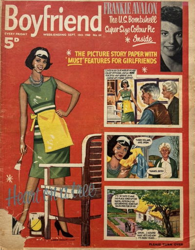 Boyfriend (City Magazines, 1959 series) #64 (10 September 1960)